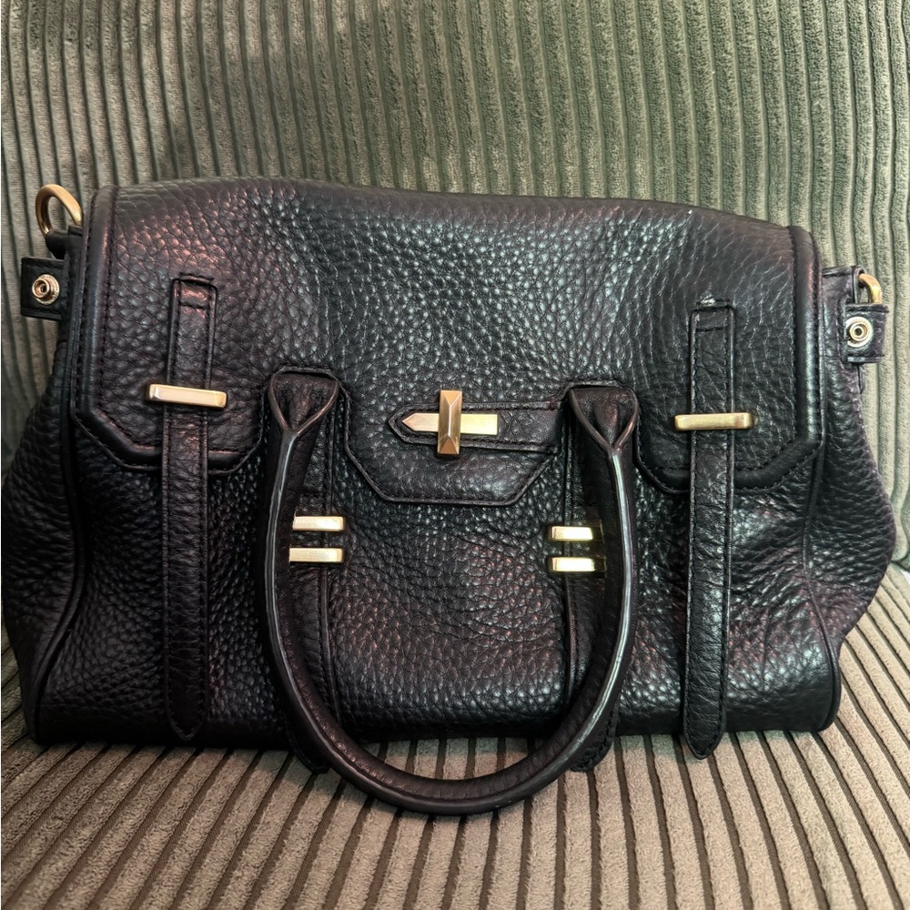 Rebecca Minkoff Black Leather Satchel